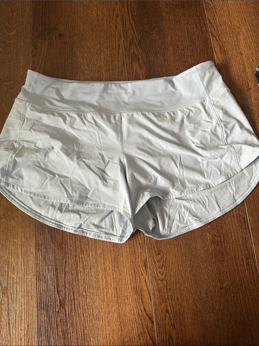 Lululemon Speed Up Women's Light Blue Active Shorts - Performance Running Style